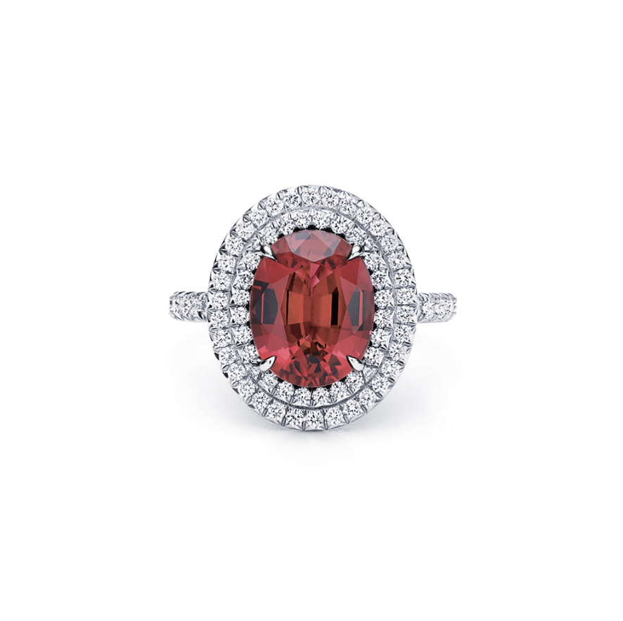 Rare Red Diamond Ring