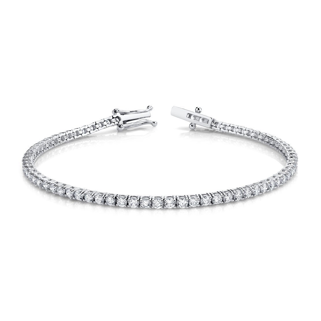 3ct Classic Diamond Tennis Bracelet