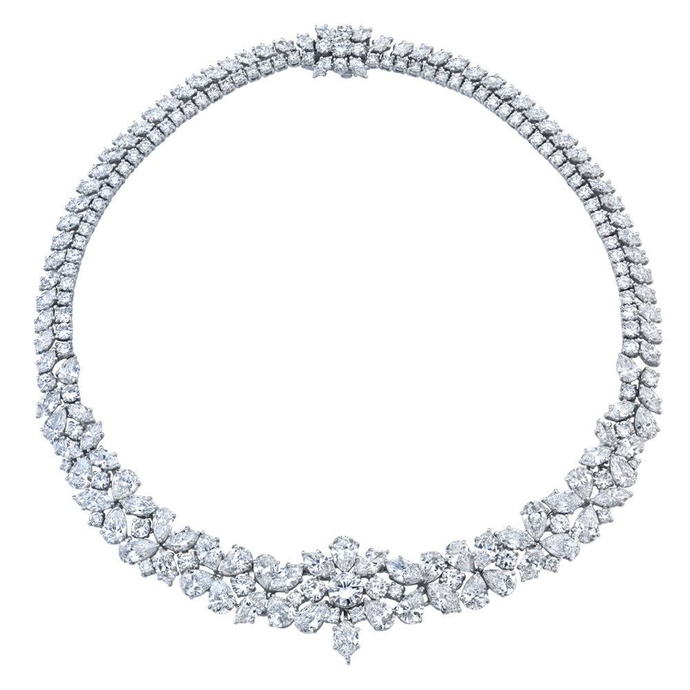 Diamond Wreath Necklace