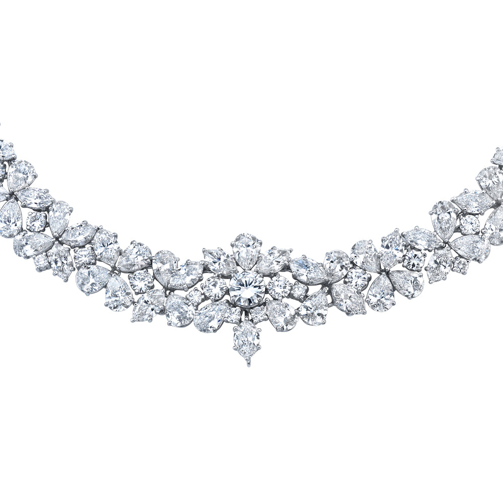 Diamond Wreath Necklace