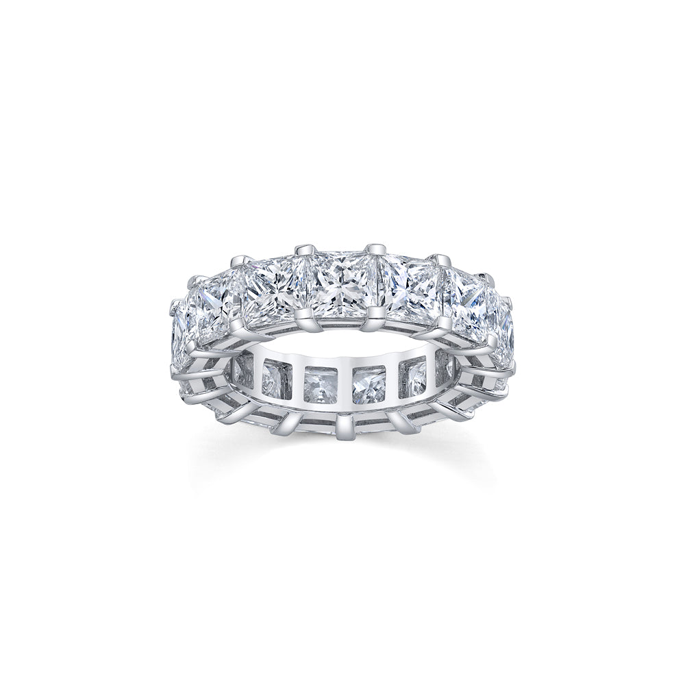 Princess-Cut Diamond Band