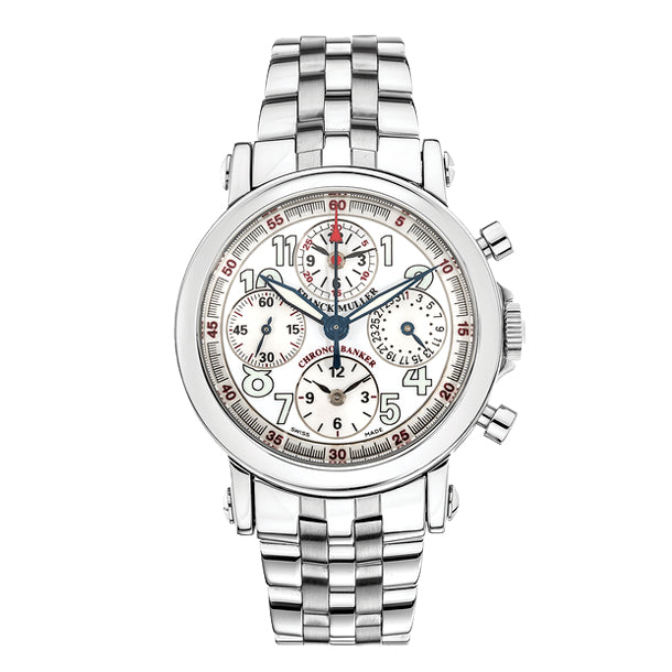 Franck Muller Chrono Banker Stainless Steel