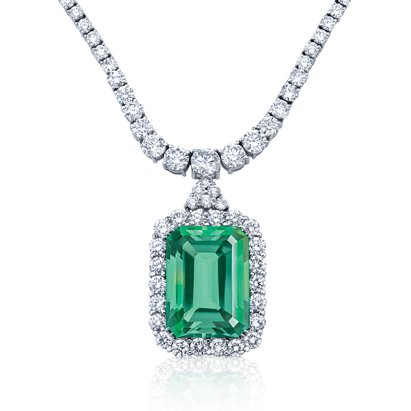Rare Colombian Emerald Set