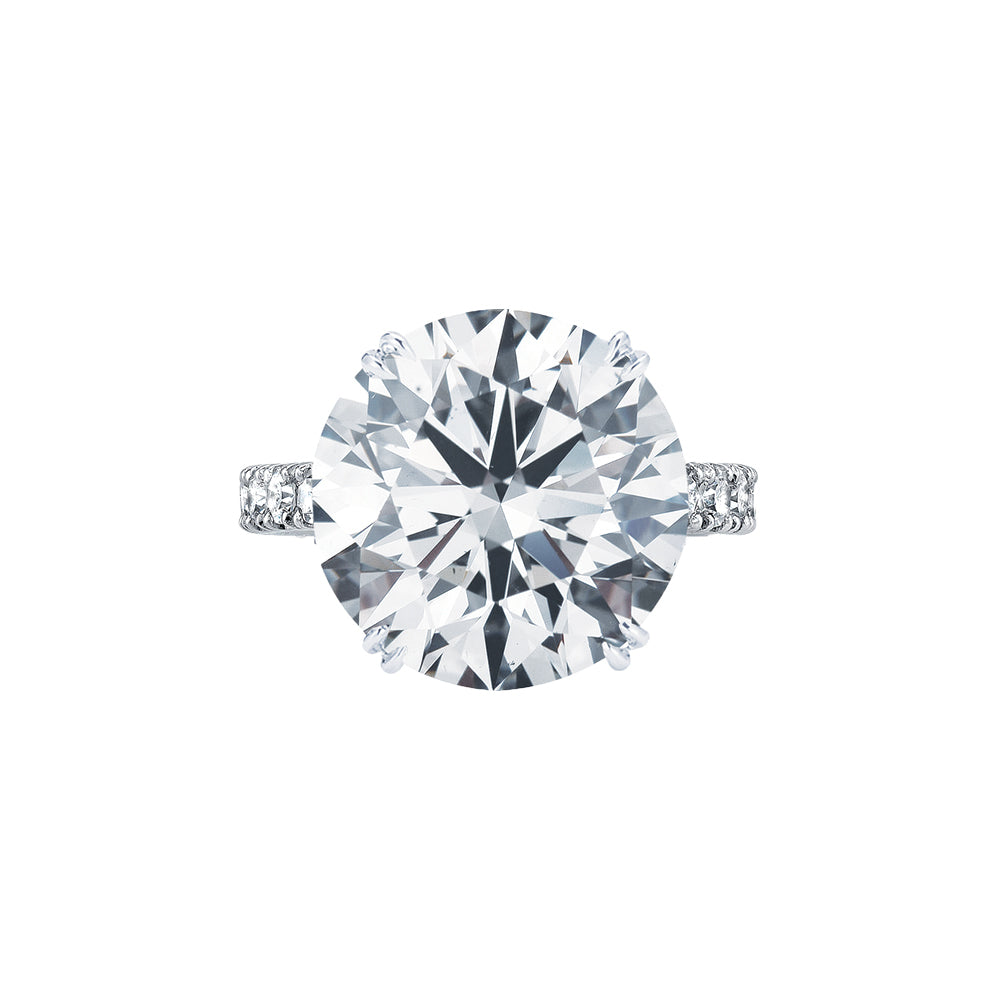 20ct Round Diamond Engagement Ring