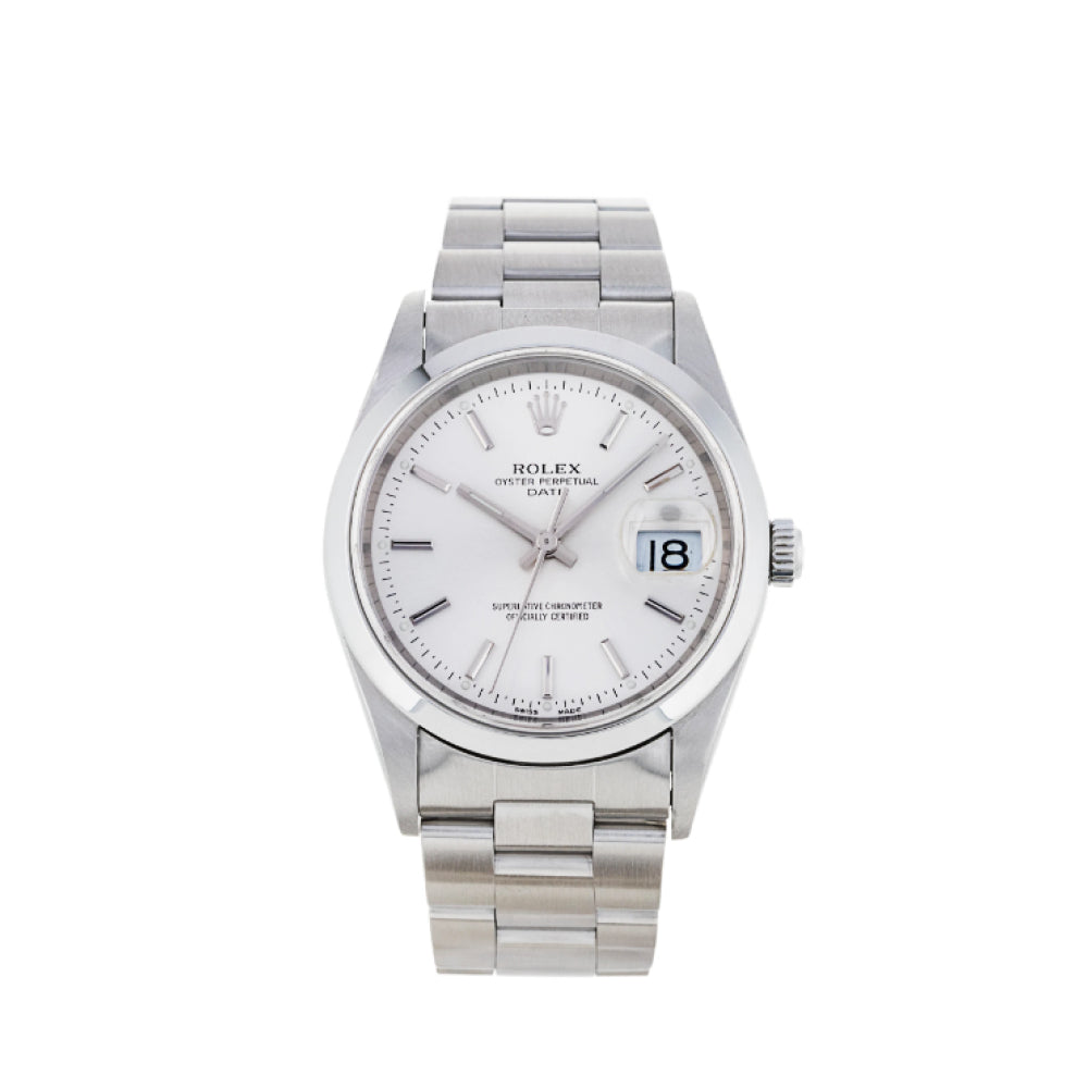 Pre-Owned  Rolex Date - White