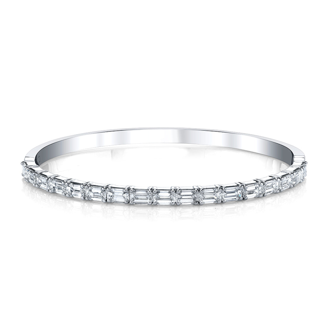 Emerald-Cut Diamond Bracelet