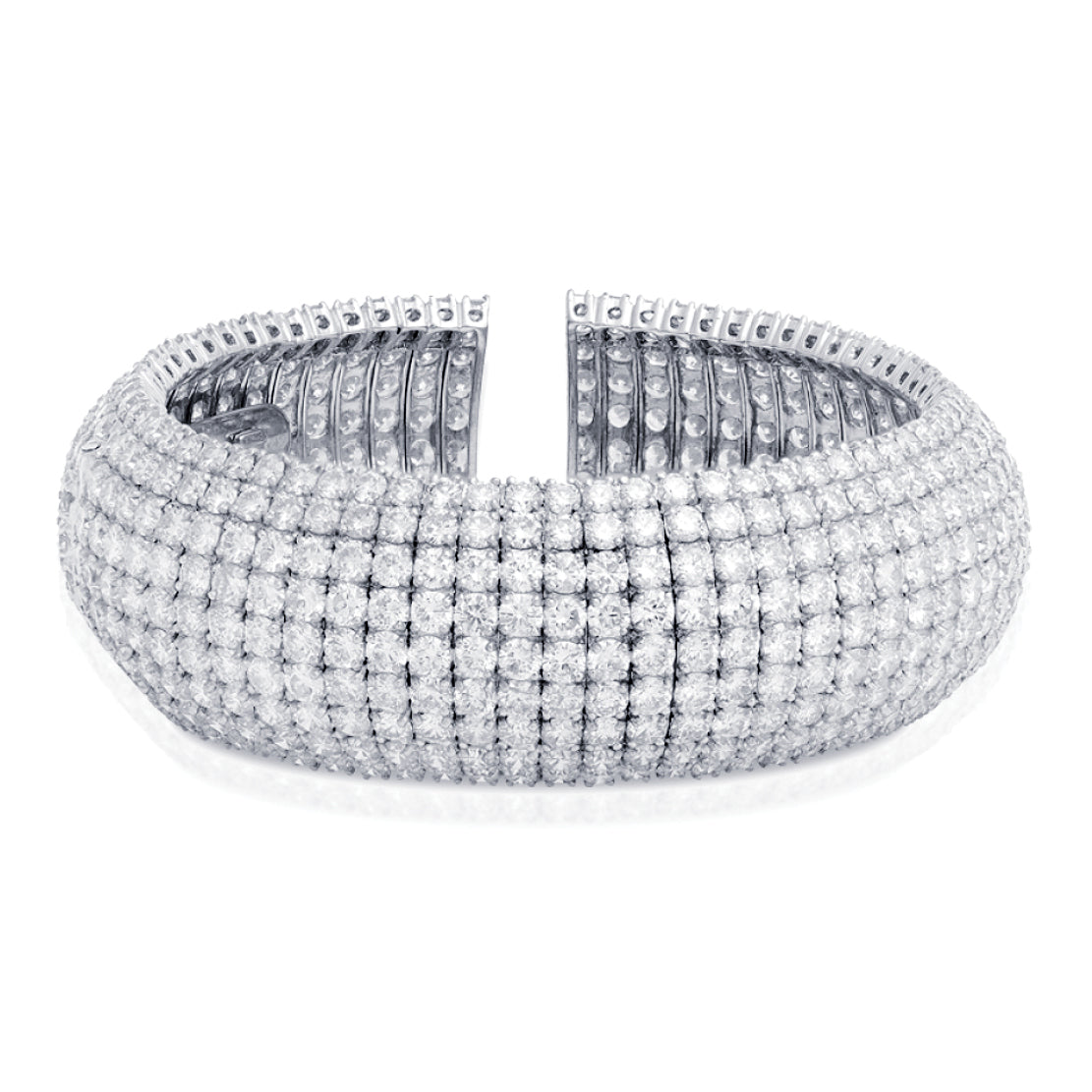 Diamond Pavé Cuff Bracelet
