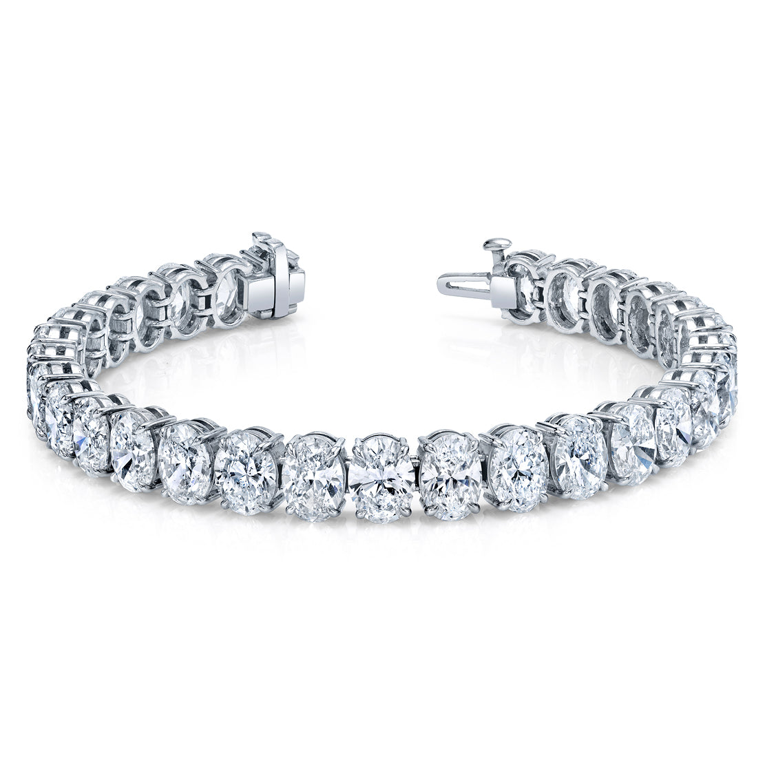 Classic Oval Diamond Bracelet