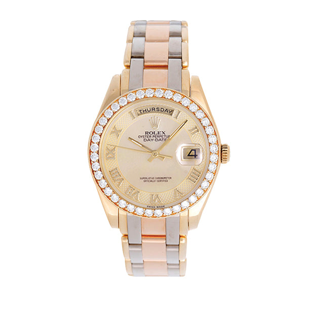 Pre-Owned Rolex Tridor Masterpiece With Diamonds